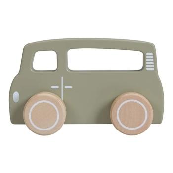 Little Dutch Little Farm Holz Van - der Bus in olive LD7127