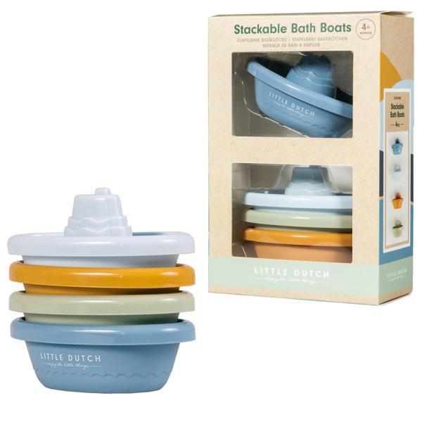 Badewannen Spielzeug Boote blau | Little Dutch