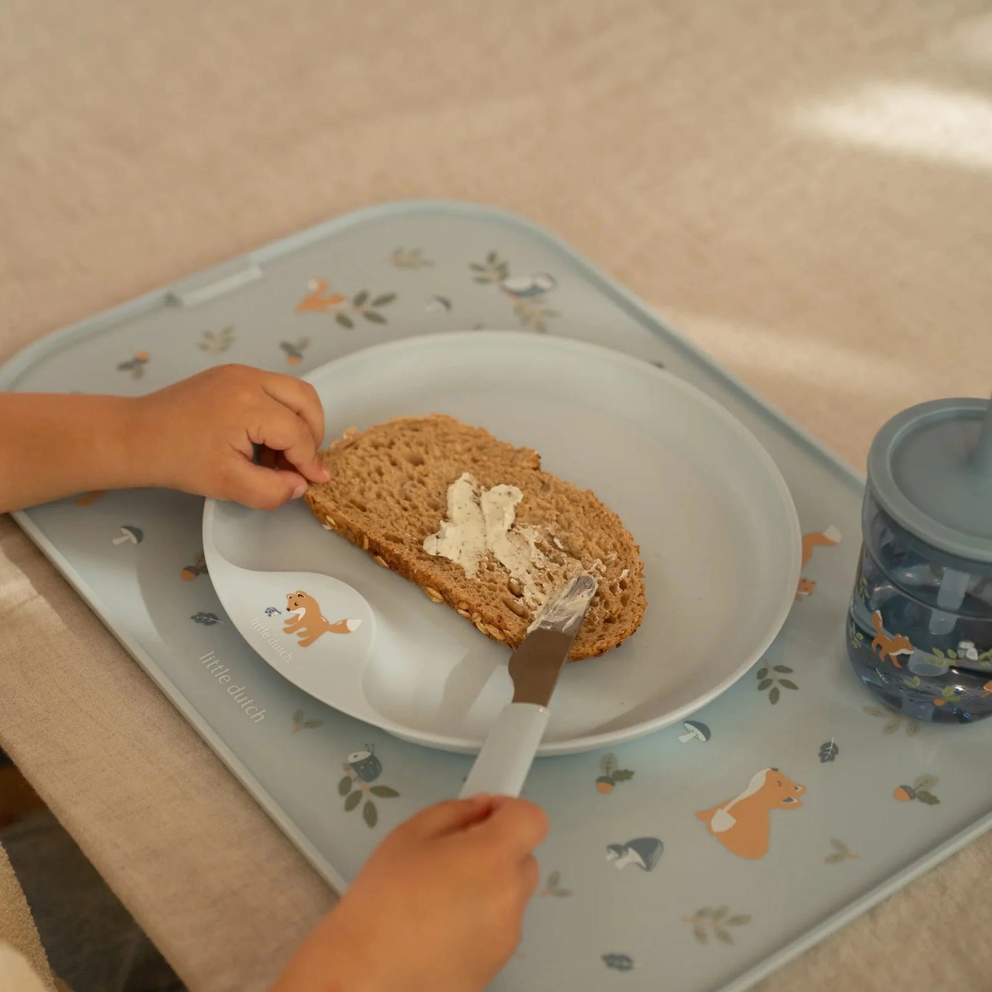 Little Dutch Tischset Blau Forest Friends Mepal Mio