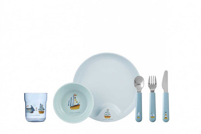 Little Dutch Kindergeschirr Mio 6 Set Mepal Sailors Bay