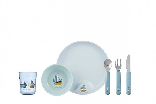 Little Dutch Kindergeschirr Mio 6 Set Mepal Sailors Bay