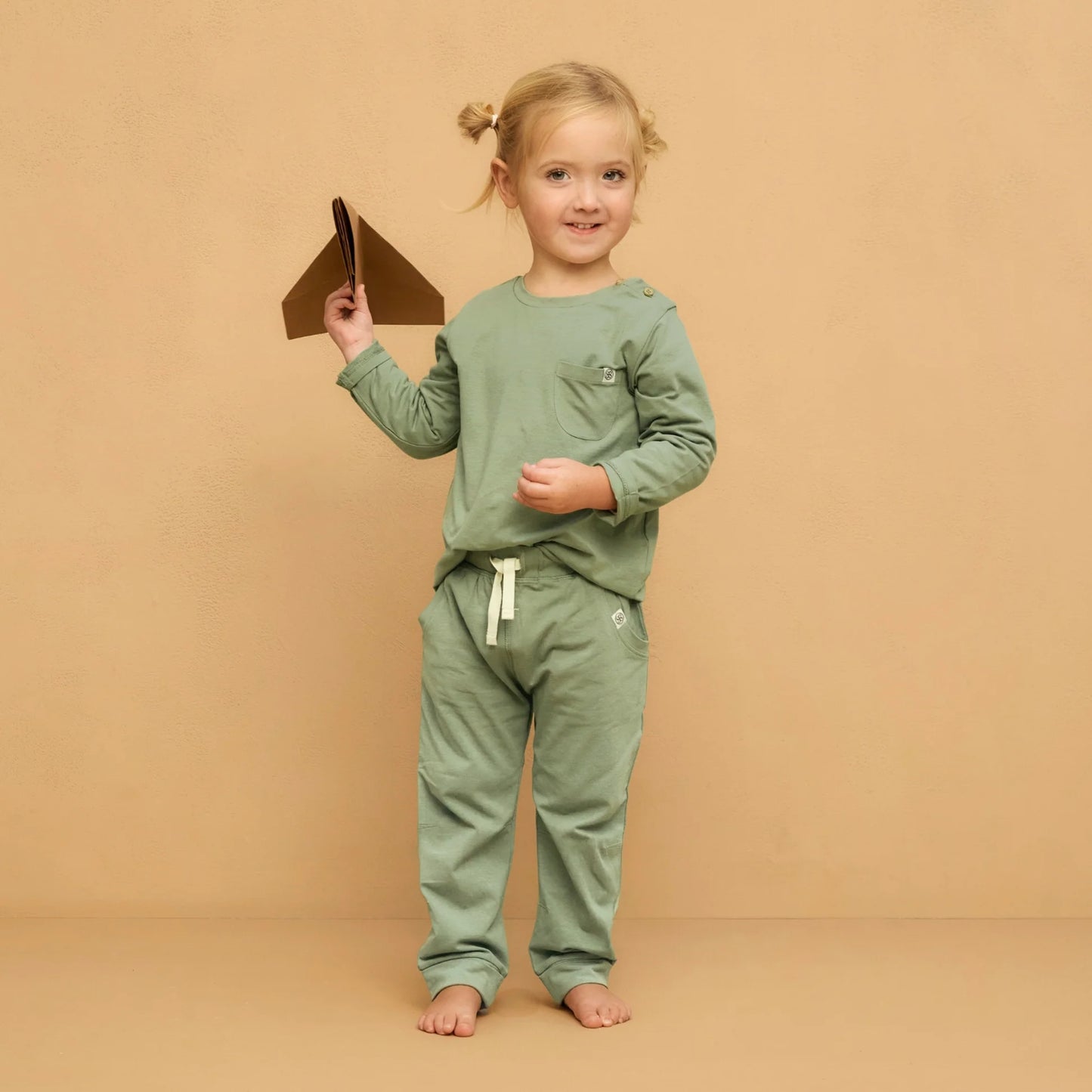 Cloby Jogginghose in Olive Green UPF 50+