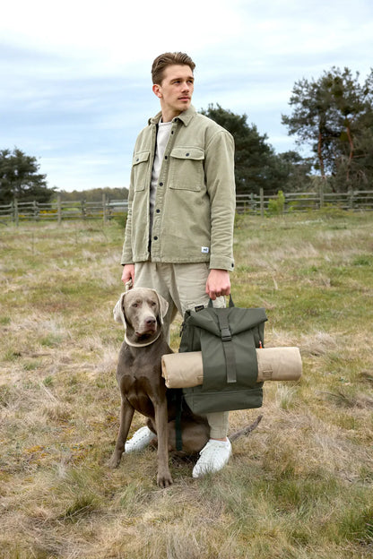 Rolltop Rucksack - Yoska, Dunkelgrün