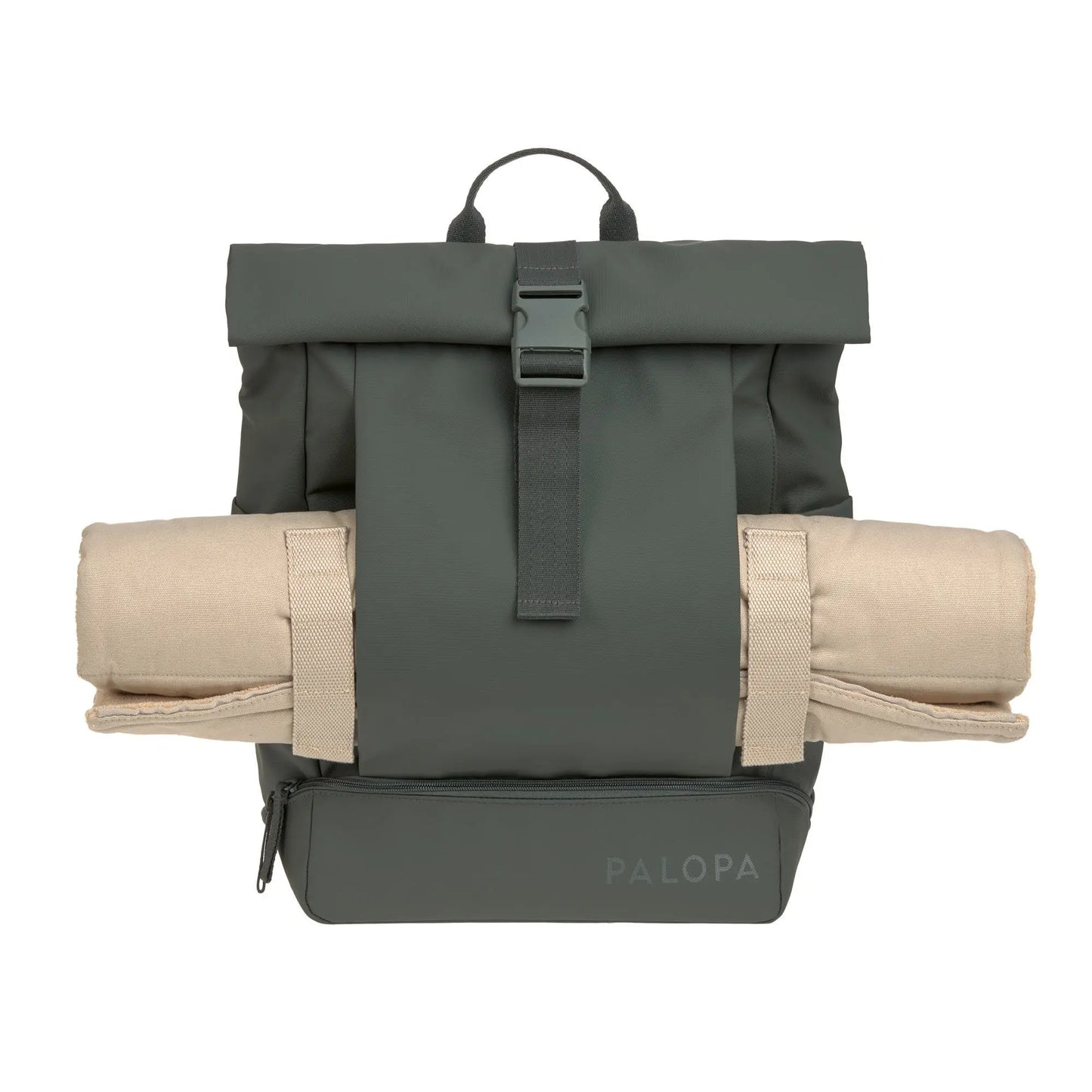 Rolltop Rucksack - Yoska, Dunkelgrün