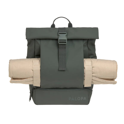 Rolltop Rucksack - Yoska, Dunkelgrün