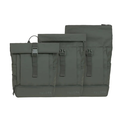 Rolltop Rucksack - Yoska, Dunkelgrün