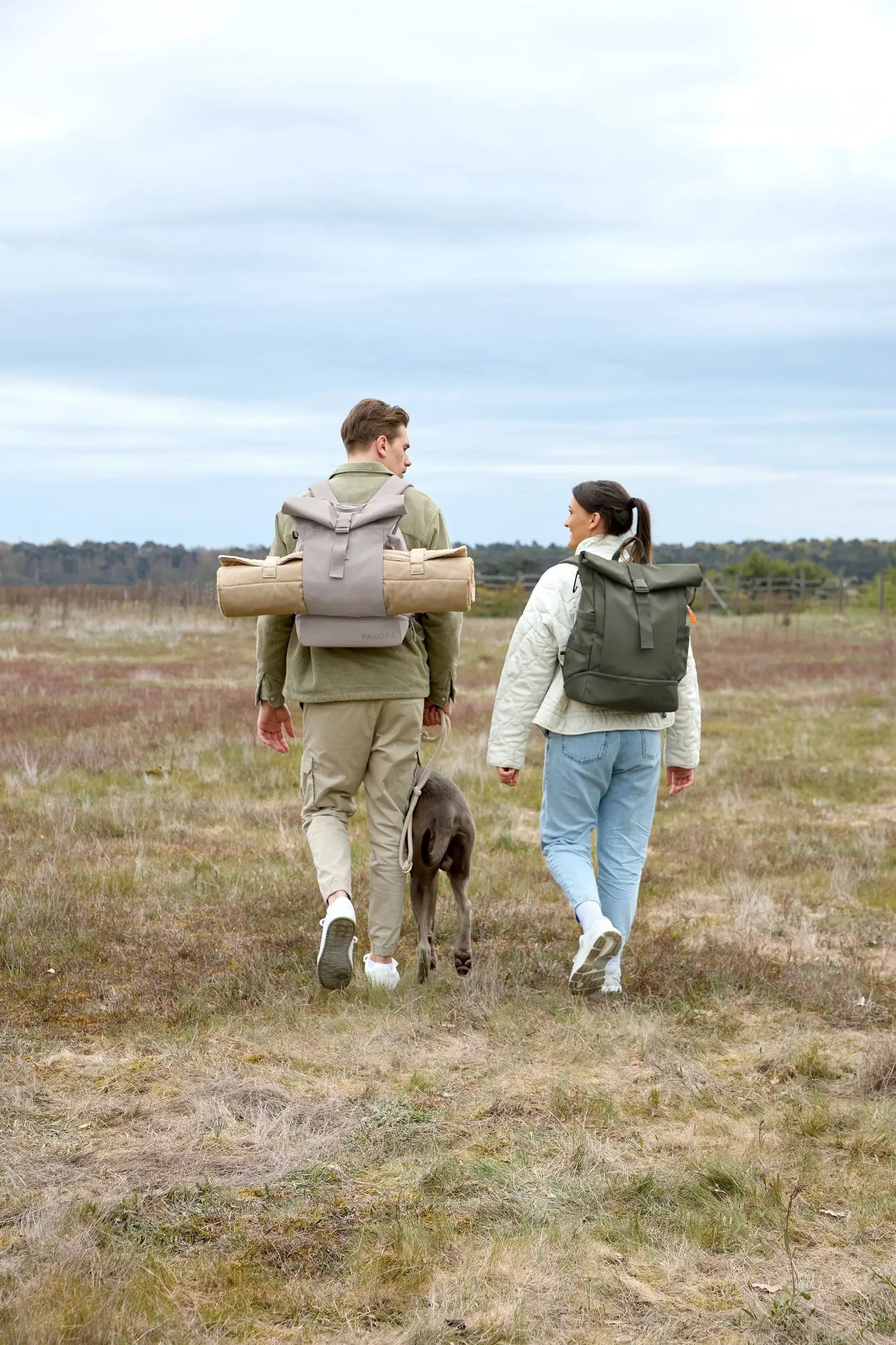 Rolltop Rucksack - Yoska, Taupe