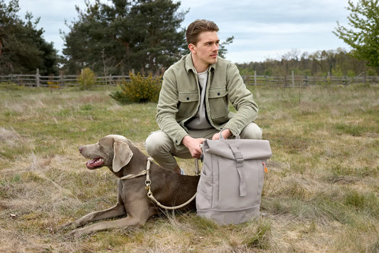 Rolltop Rucksack - Yoska, Taupe