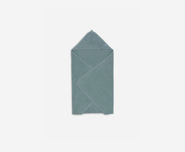 Kapuzenhandtuch Frottee Sea Green