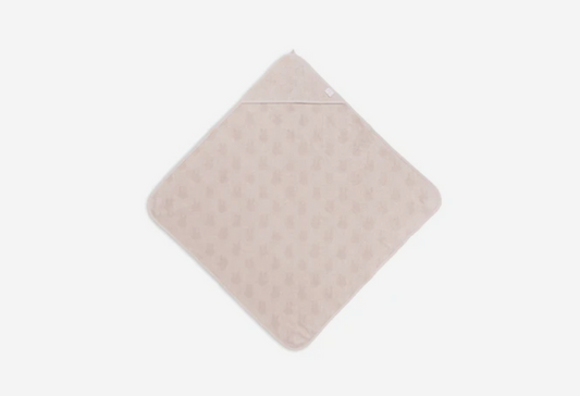 Kapuzenhandtuch Frottee 75x75cm Miffy Jacquard Nougat
