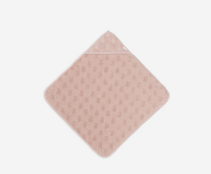 Kapuzenhandtuch Frottee 75x75cm Miffy Jacquard Wild Rose
