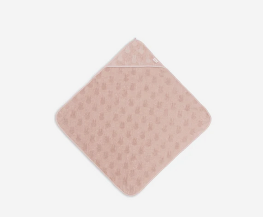 Kapuzenhandtuch Frottee 75x75cm Miffy Jacquard Wild Rose