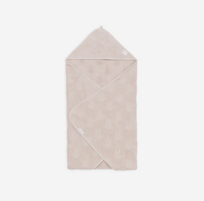 Kapuzenhandtuch Frottee 75x75cm Miffy Jacquard Nougat