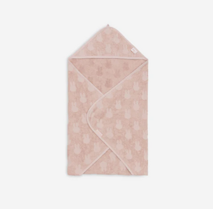 Kapuzenhandtuch Frottee 75x75cm Miffy Jacquard Wild Rose