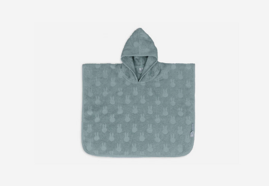 Badeponcho Frottee Miffy Jacquard - Sea Green