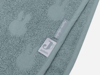 Badeponcho Frottee Miffy Jacquard - Sea Green