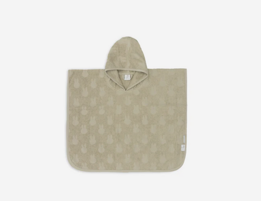 Badeponcho Frottee Miffy Jacquard Olive Green
