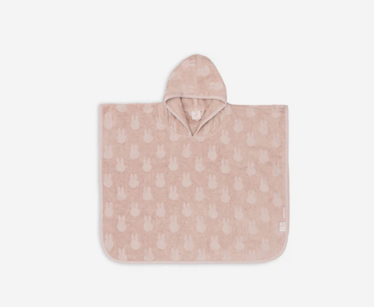 Badeponcho Frottee Miffy Jacquard Wild Rose