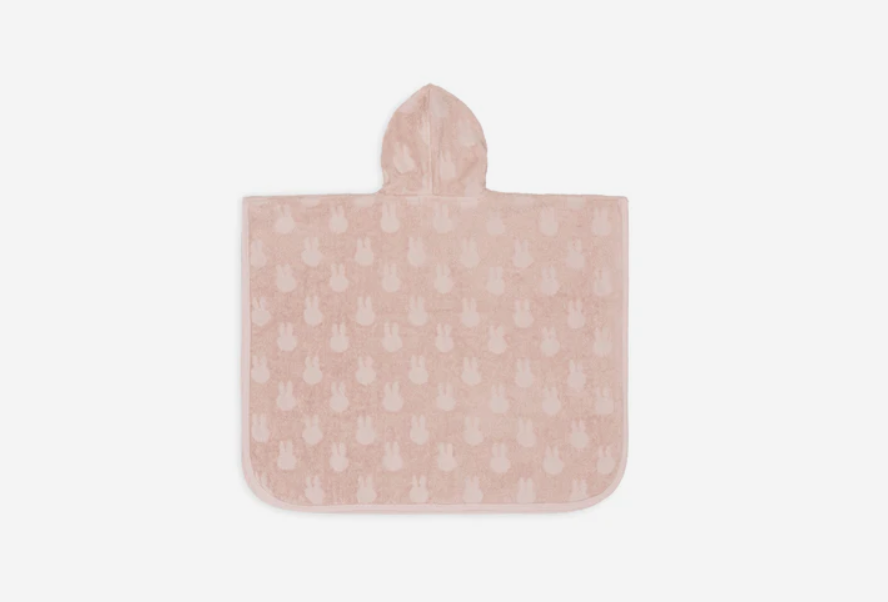 Badeponcho Frottee Miffy Jacquard Wild Rose