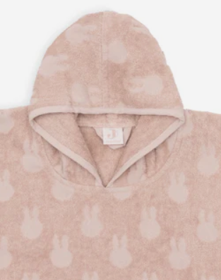 Badeponcho Frottee Miffy Jacquard Wild Rose