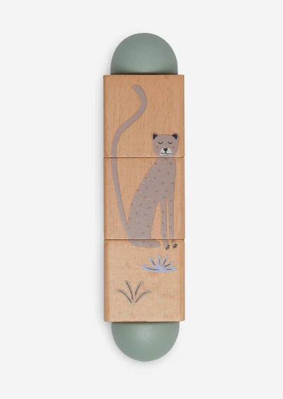 Holz-Drehpuzzle - Jungle Jambo