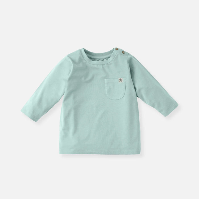 Cloby Langarmshirt in Sea Blue UPF 50+