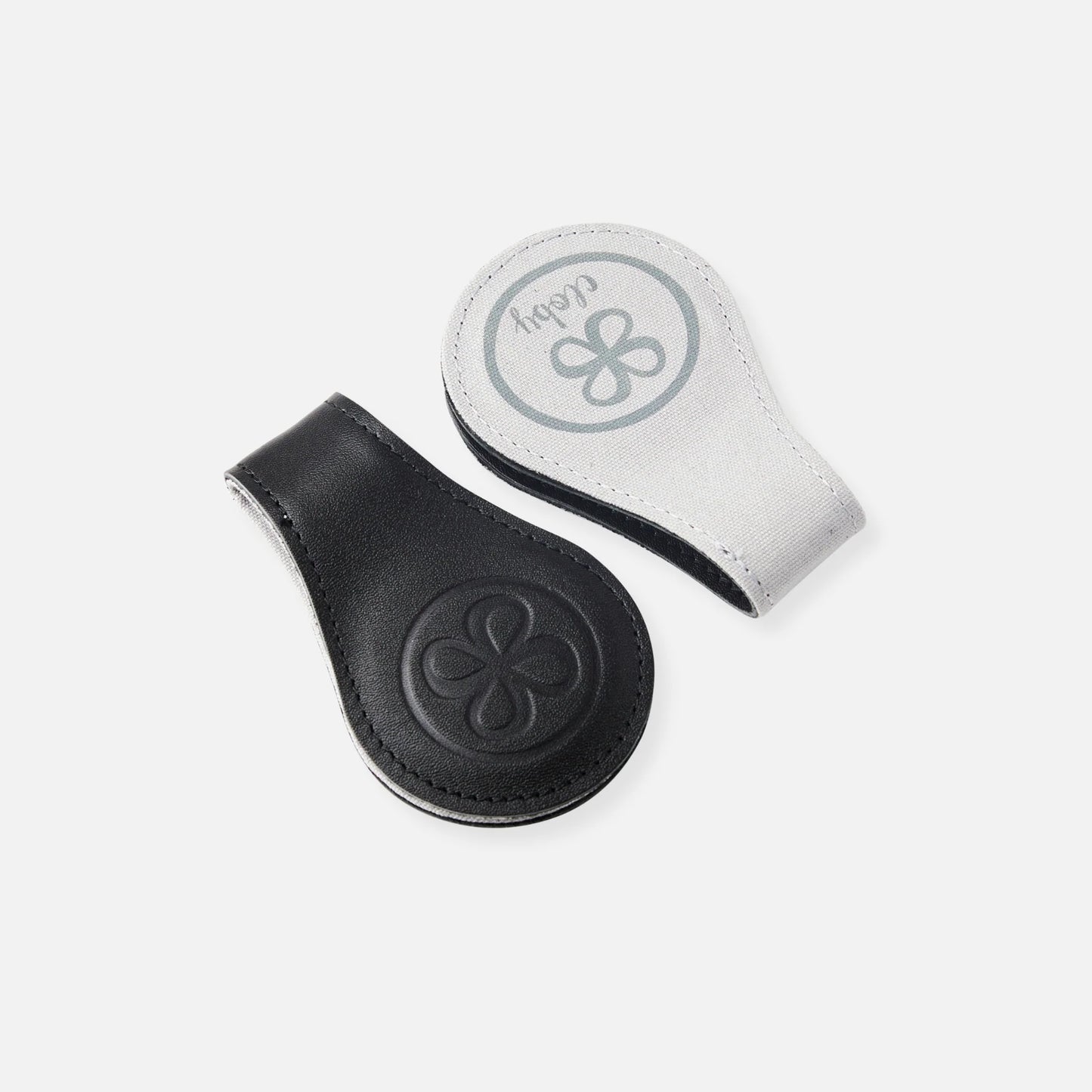 Cloby Magnetclips Schwarz (Leder)