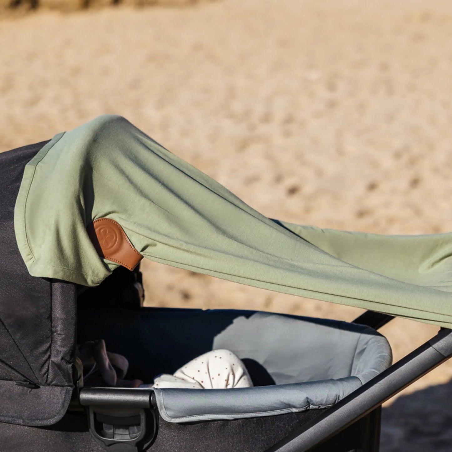 Cloby UV-Decke in Olive Green UPF 50+ Sonnenschutzdecke