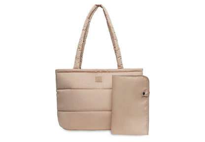 Wickeltasche 40x35x16cm - Biscuit