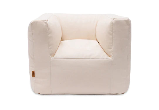 Kindersessel Sitzsack Twill - Natural