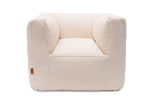 Kindersessel Sitzsack Twill - Natural