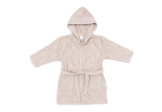 Bademantel Frottee 1-2 Jahre Miffy Jacquard - Nougat