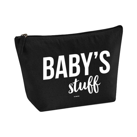Windeltasche Baby's Stuff schwarz