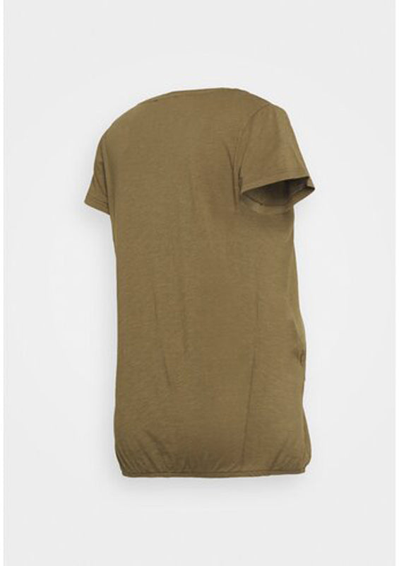 Love2wait Still T-Shirt V-Ausschnitt Khaki 221013-030