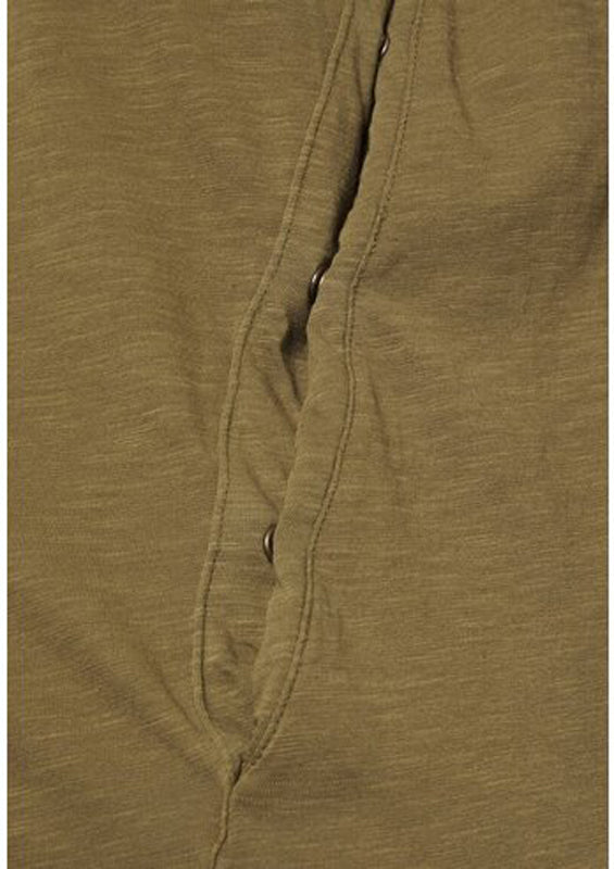 Love2wait Still T-Shirt V-Ausschnitt Khaki 221013-030