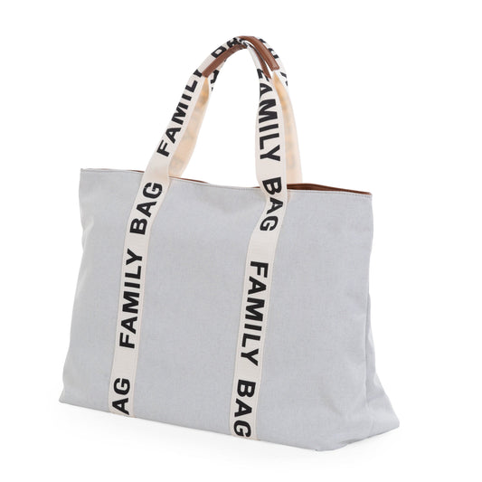 Childhome Family Bag Wickeltasche – Signature-Look - Canvas