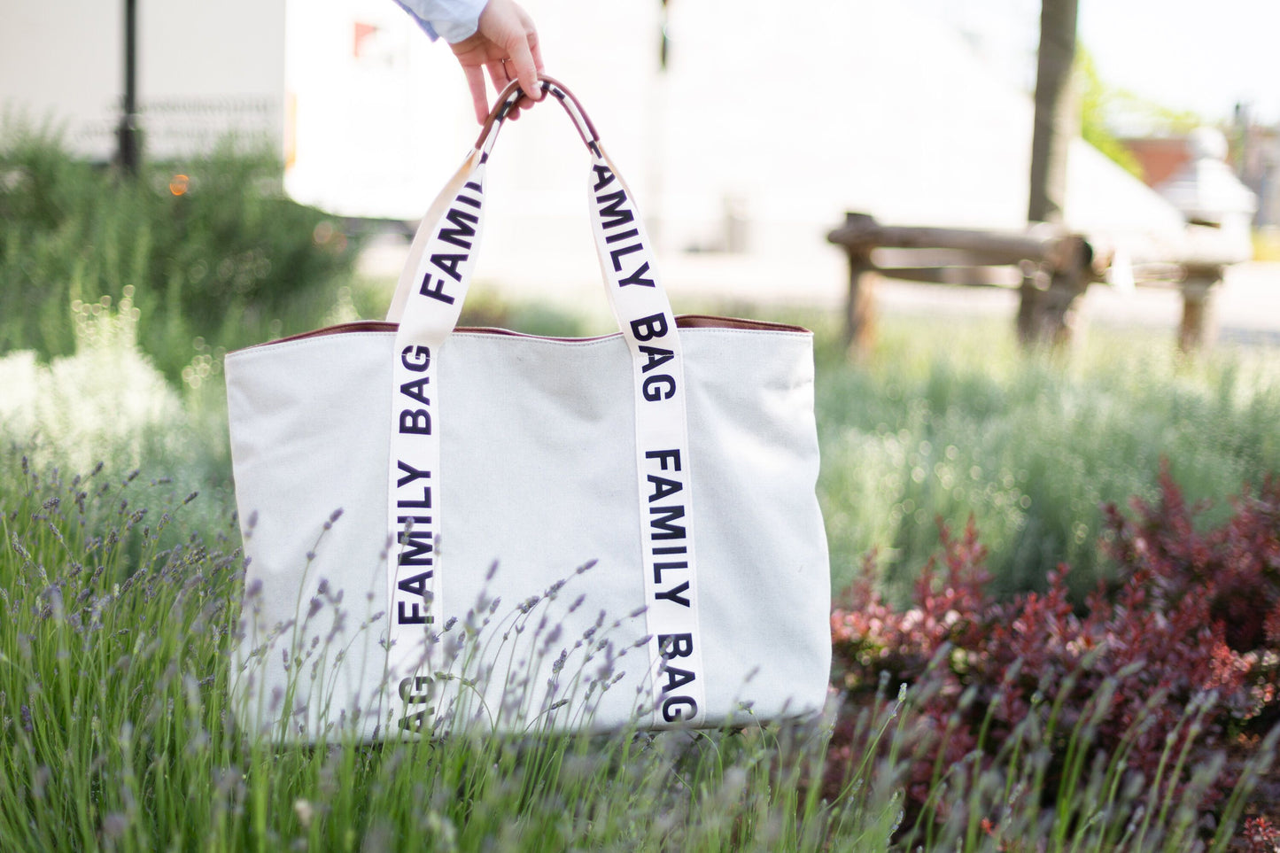 Childhome Family Bag Wickeltasche – Signature-Look - Canvas