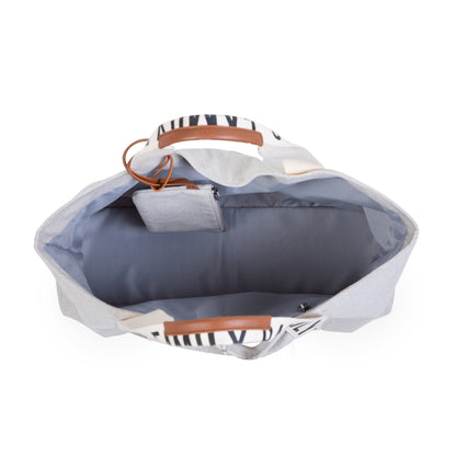 Childhome Family Bag Wickeltasche – Signature-Look - Canvas