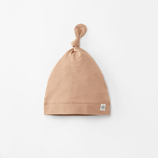 Cloby Mütze mit UV-Schutz braun - Beanie Knot Coconut Brown