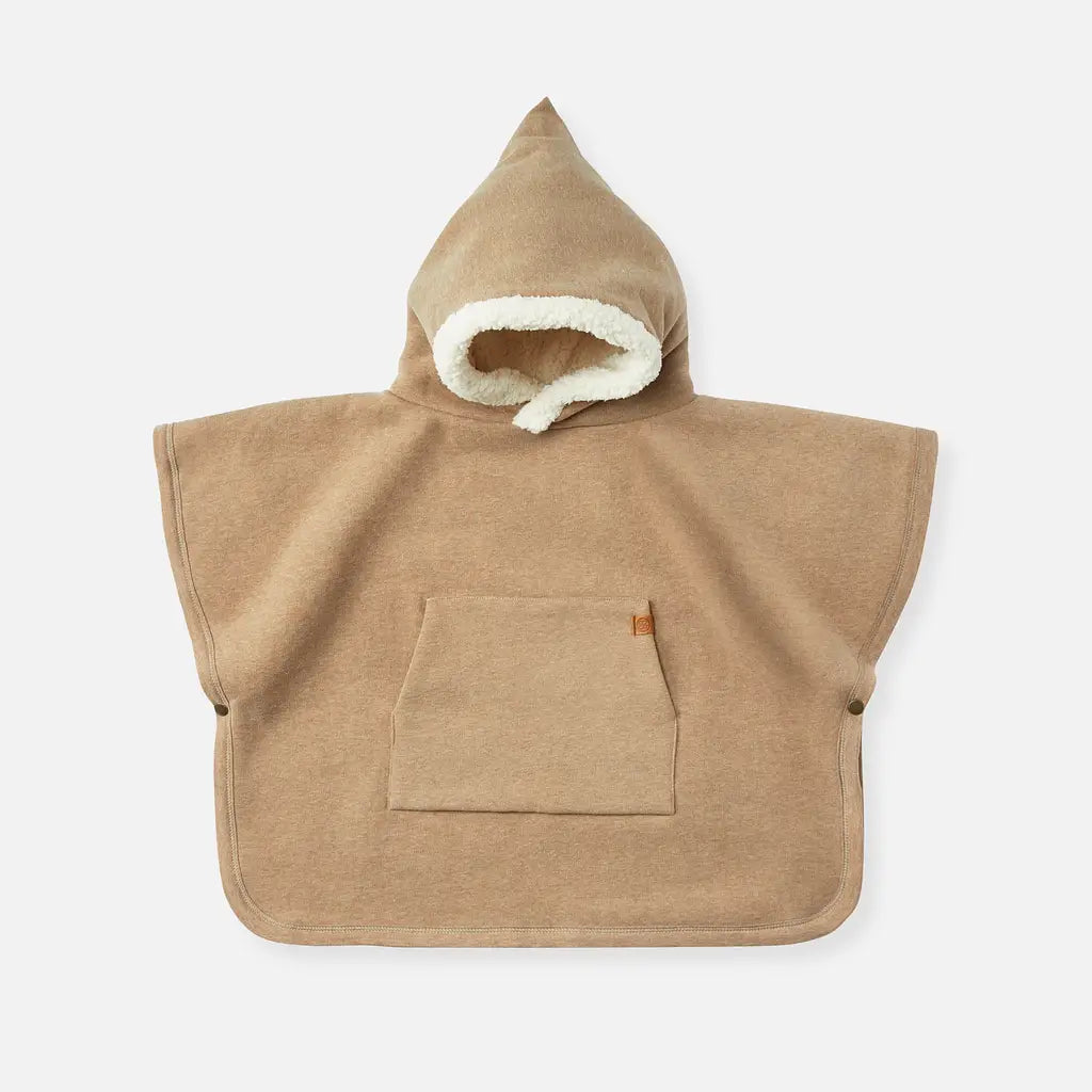 Cloby Teddy Poncho Brown 1-3 Jahre braun