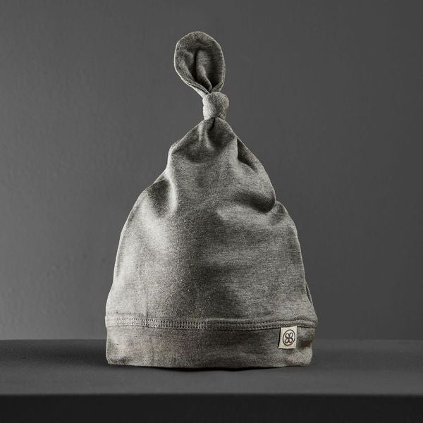 Cloby Mütze mit UV-Schutz grau - Beanie Knot stone grey