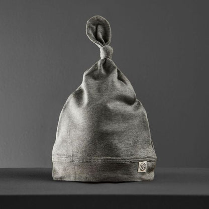 Cloby Mütze mit UV-Schutz grau - Beanie Knot stone grey