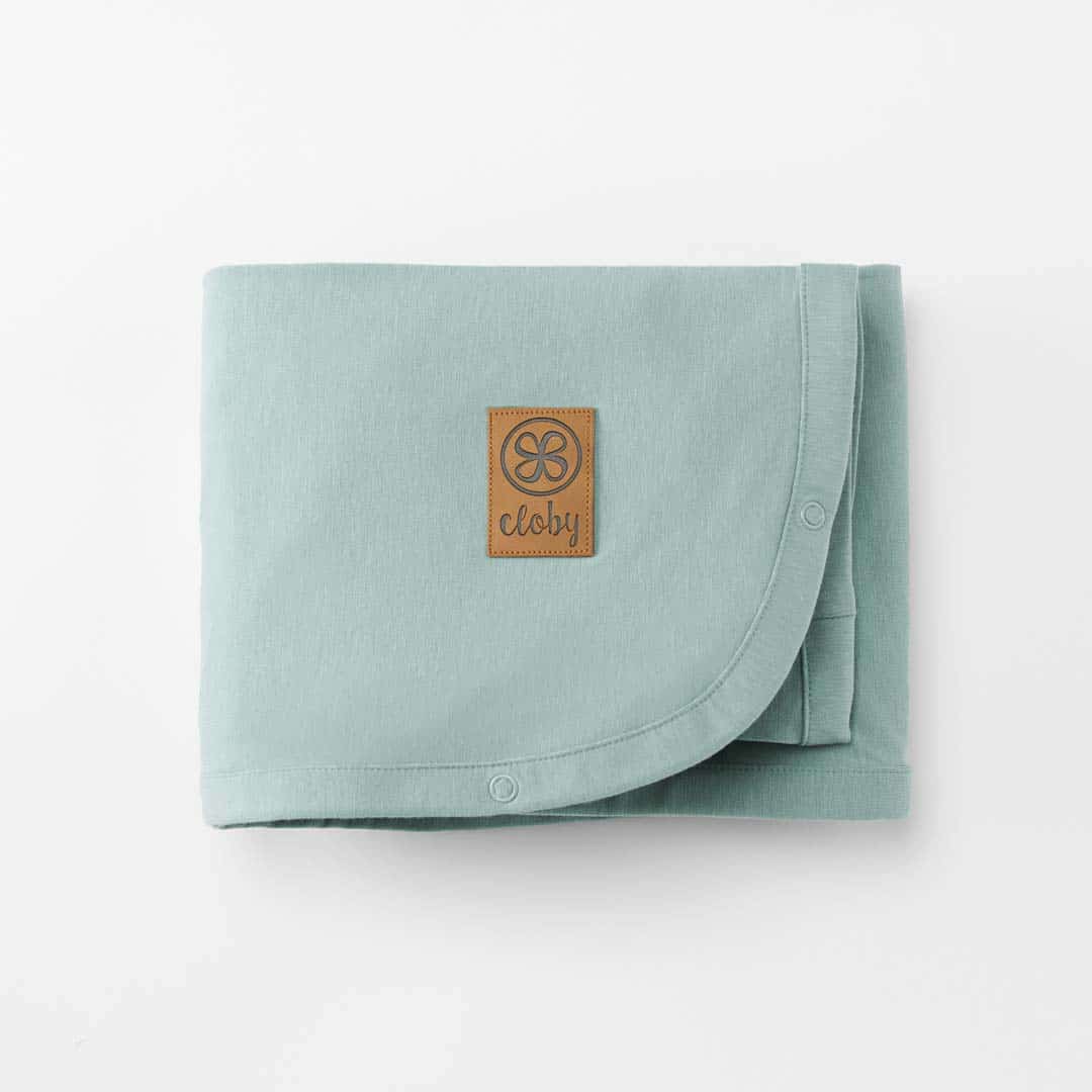 Cloby UV-Decke Sea Blue UPF 50+ mint Sonnenschutzdecke