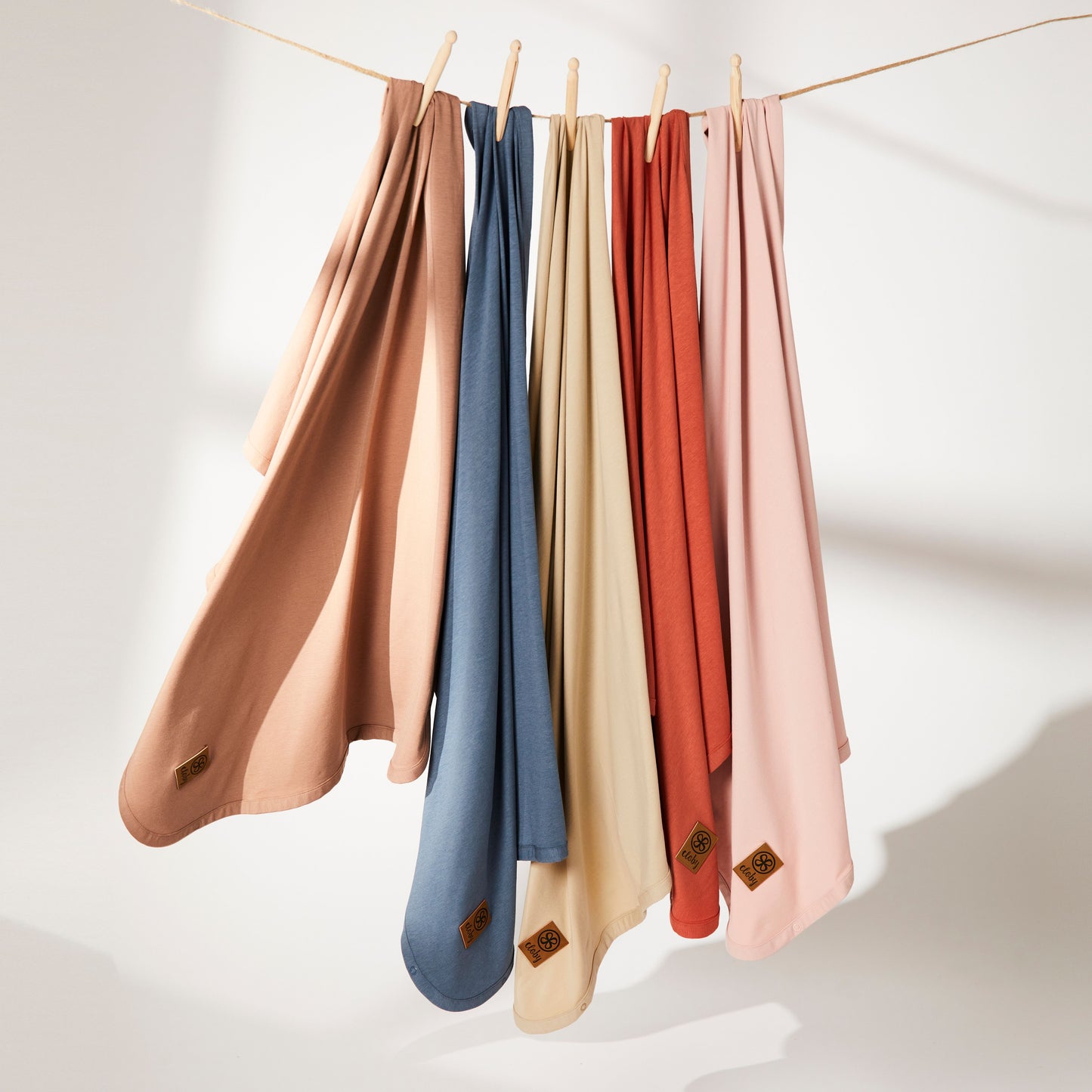 Cloby UV Decke pfirsich Peachy Summer UPF 50+ Sonnenschutzdecke