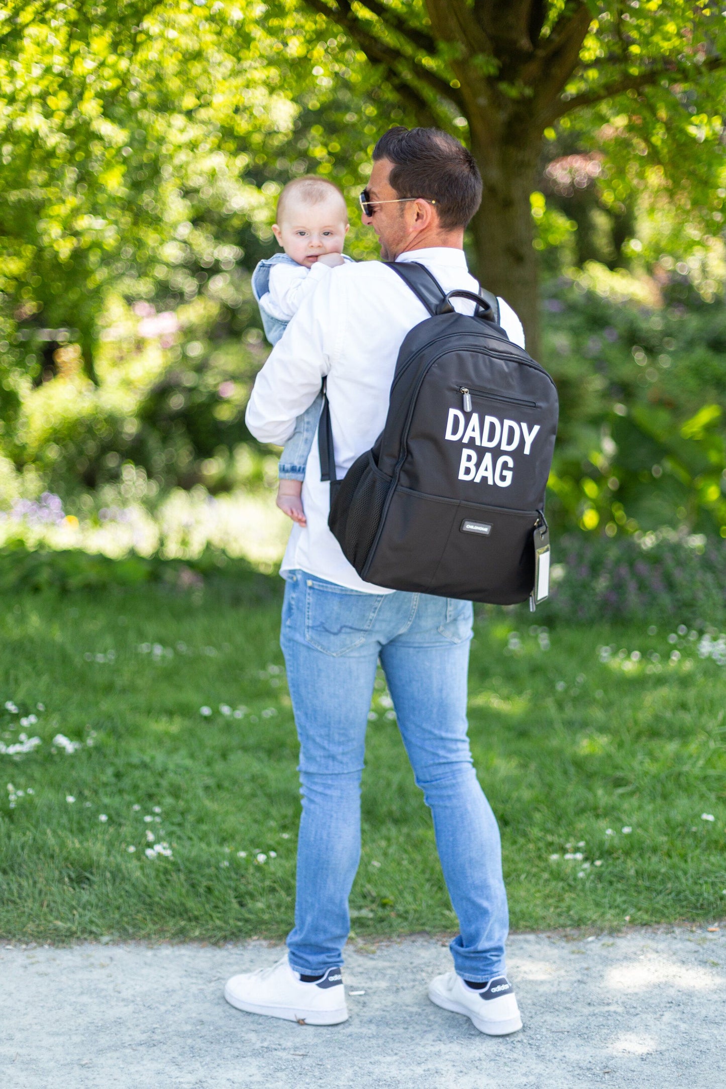 Childhome Daddy Bag Pflegerucksack schwarz - Wickelrucksack