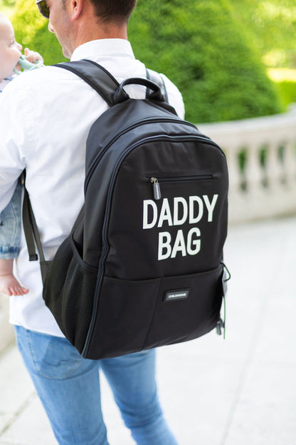 Childhome Daddy Bag Pflegerucksack schwarz - Wickelrucksack