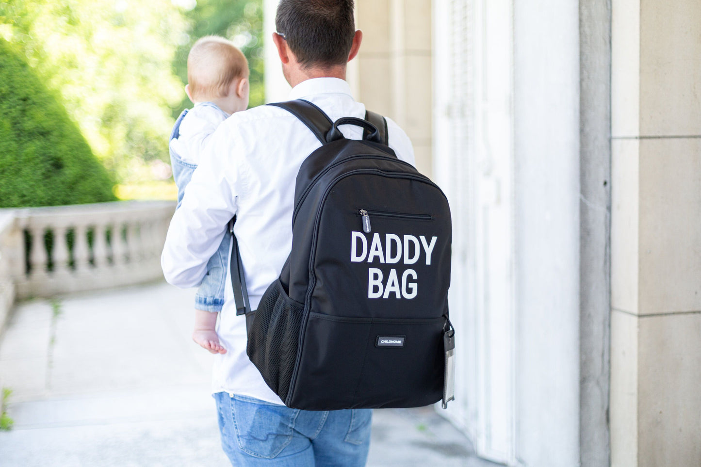 Childhome Daddy Bag Pflegerucksack schwarz - Wickelrucksack