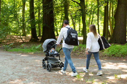 Childhome Daddy Bag Pflegerucksack schwarz - Wickelrucksack