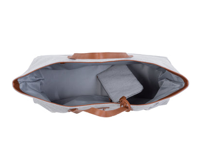 Childhome Family Bag Wickeltasche - Canvas - Grau