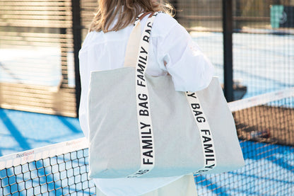Childhome Family Bag Wickeltasche – Signature-Look - Canvas